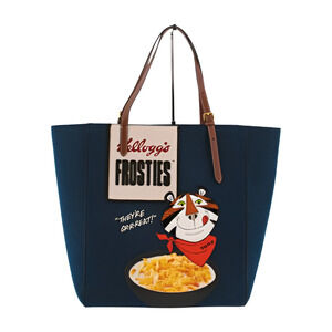 Anya Hindmarch Anya Brands Frosties Tote Bag – Blue